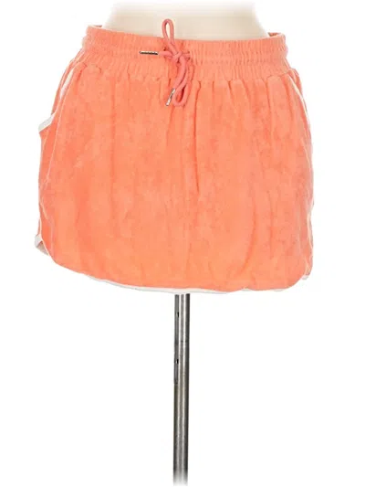 Pre-owned Bdg Casual Skirt In Orange