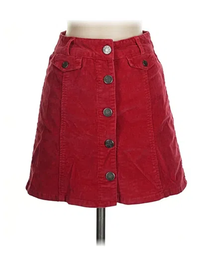 Pre-owned Bdg Casual Skirt In Red