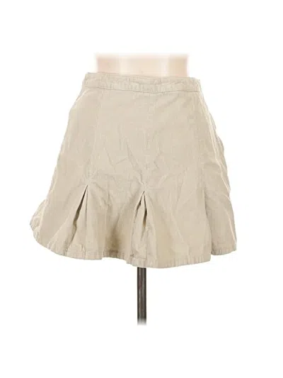 Pre-owned Bdg Casual Skirt In Tan