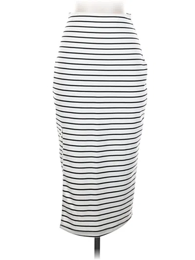 Pre-owned Bdg Casual Skirt In White