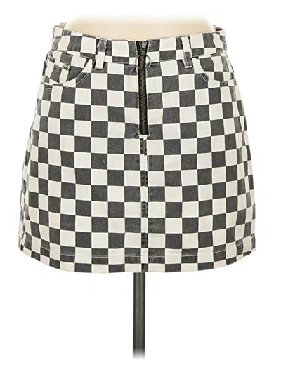 Pre-owned Bdg Casual Skirt In White