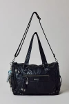 Bdg Cindy Oversized Shoulder Bag In Black Blue, Women's At Urban Outfitters In Multi