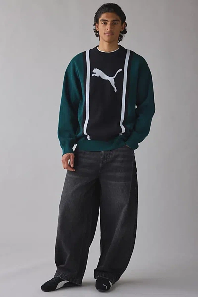 Bdg Cocoon Fit Utility Jean In Black, Men's At Urban Outfitters In Blue