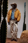 Bdg Cowboy Print Straight Fit Utility Jean In Ivory, Men's At Urban Outfitters In Ivory