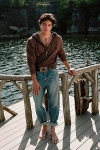Bdg Cropped Skate Fit Jean In Vintage Denim Light, Men's At Urban Outfitters