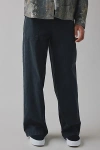 Bdg Dayton Herringbone Twill Pant In Black, Men's At Urban Outfitters