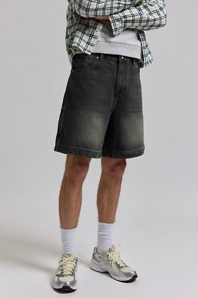 Bdg Denim Carpenter Short In Black, Men's At Urban Outfitters