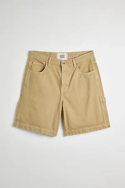 Bdg Denim Utility Jort In Copper, Men's At Urban Outfitters In Copper