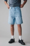 Bdg Denim Carpenter Short In Ice Wash, Men's At Urban Outfitters
