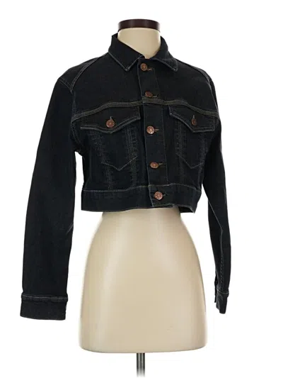 Pre-owned Bdg Denim Jacket In Black