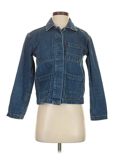 Pre-owned Bdg Denim Jacket In Blue