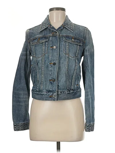 Pre-owned Bdg Denim Jacket In Blue