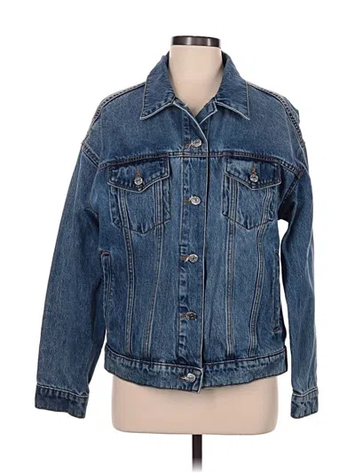 Pre-owned Bdg Denim Jacket In Blue