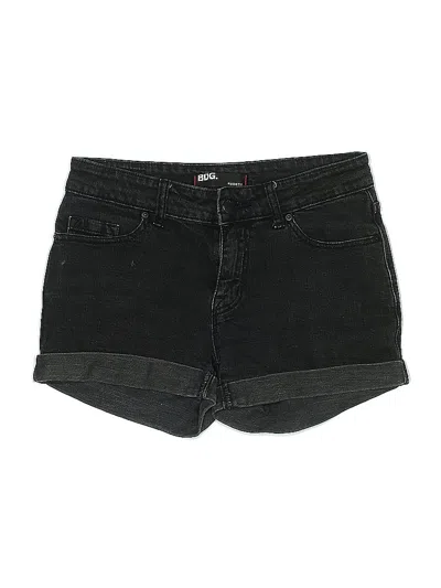 Pre-owned Bdg Denim Shorts In Black