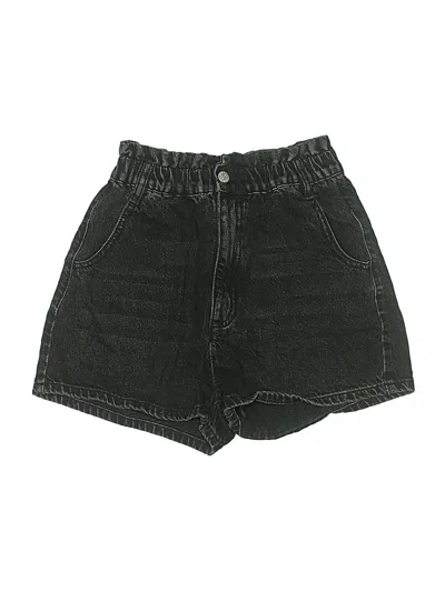 Pre-owned Bdg Denim Shorts In Black