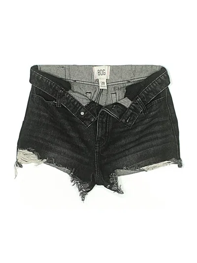 Pre-owned Bdg Denim Shorts In Black