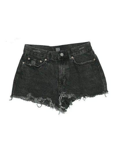 Pre-owned Bdg Denim Shorts In Black