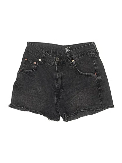 Pre-owned Bdg Denim Shorts In Black