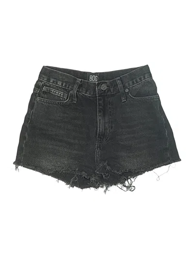 Pre-owned Bdg Denim Shorts In Black
