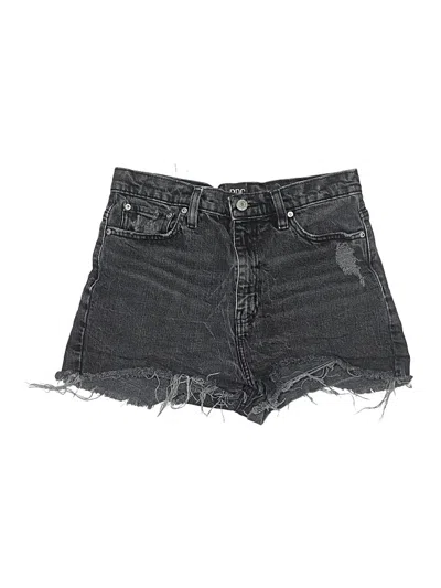 Pre-owned Bdg Denim Shorts In Black