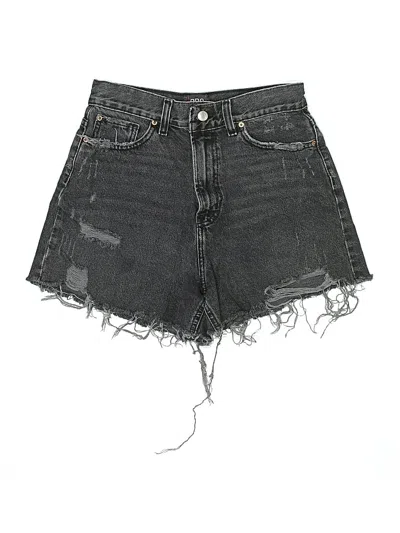 Pre-owned Bdg Denim Shorts In Black