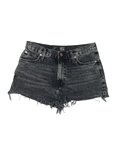 Pre-owned Bdg Denim Shorts In Black