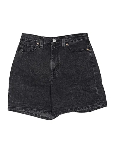Pre-owned Bdg Denim Shorts In Black