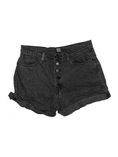 Pre-owned Bdg Denim Shorts In Black