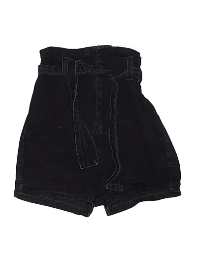 Pre-owned Bdg Denim Shorts In Black