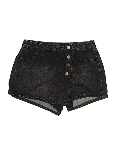 Pre-owned Bdg Denim Shorts In Black
