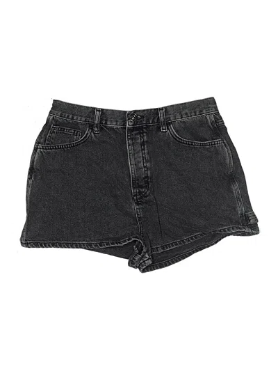 Pre-owned Bdg Denim Shorts In Black