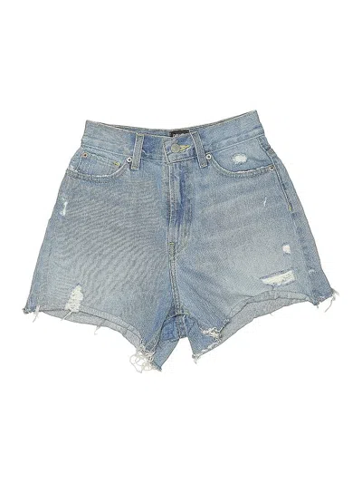 Pre-owned Bdg Denim Shorts In Blue
