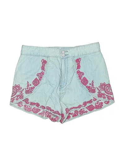 Pre-owned Bdg Denim Shorts In Blue