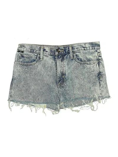 Pre-owned Bdg Denim Shorts In Blue