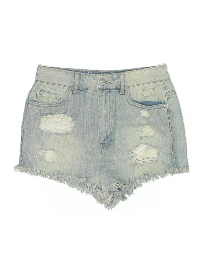 Pre-owned Bdg Denim Shorts In Blue