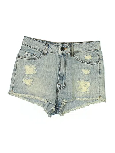 Pre-owned Bdg Denim Shorts In Blue