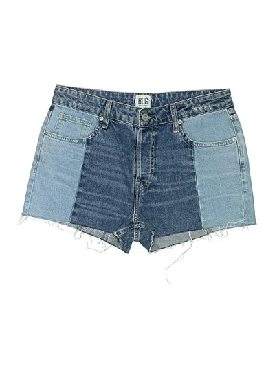 Pre-owned Bdg Denim Shorts In Blue