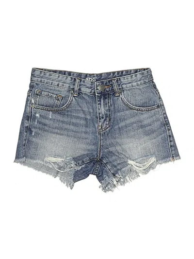 Pre-owned Bdg Denim Shorts In Blue