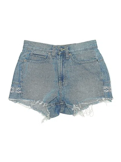 Pre-owned Bdg Denim Shorts In Blue