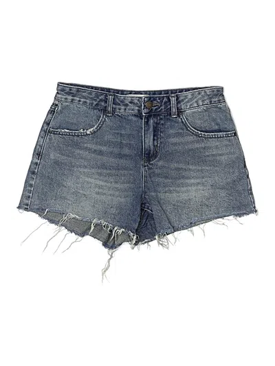 Pre-owned Bdg Denim Shorts In Blue