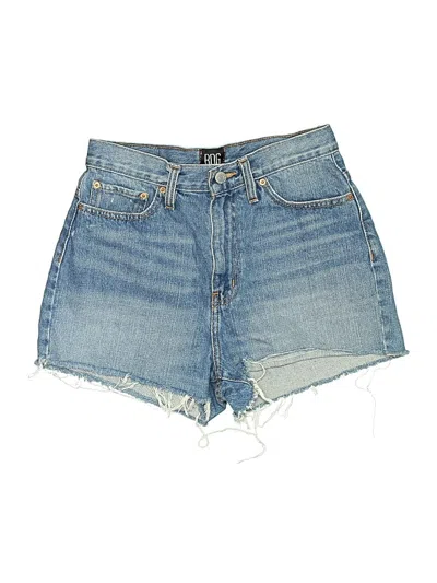 Pre-owned Bdg Denim Shorts In Blue