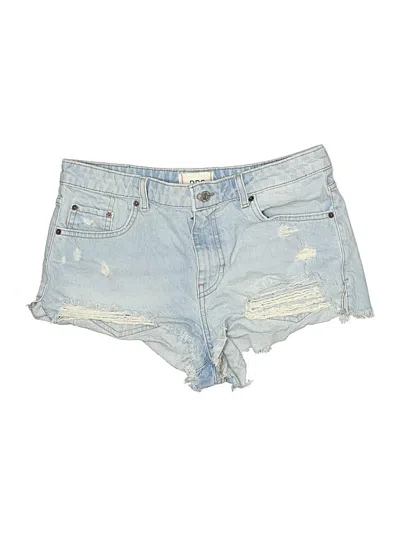 Pre-owned Bdg Denim Shorts In Blue