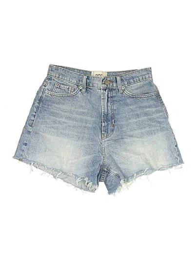 Pre-owned Bdg Denim Shorts In Blue
