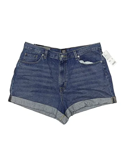 Pre-owned Bdg Denim Shorts In Blue