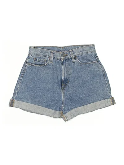 Pre-owned Bdg Denim Shorts In Blue