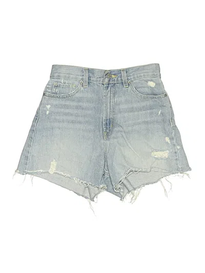 Pre-owned Bdg Denim Shorts In Blue