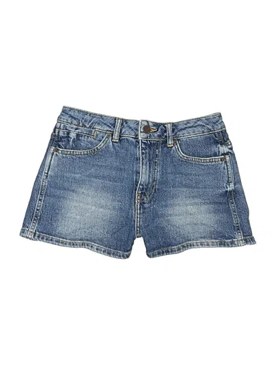 Pre-owned Bdg Denim Shorts In Blue