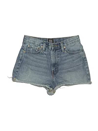 Pre-owned Bdg Denim Shorts In Blue