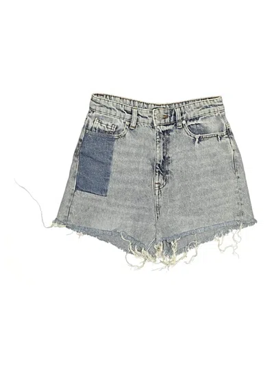 Pre-owned Bdg Denim Shorts In Blue