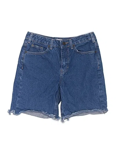 Pre-owned Bdg Denim Shorts In Blue